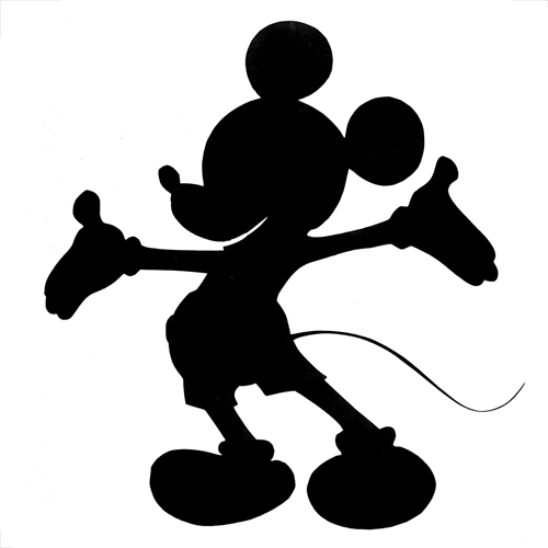 Silhouetten answer: MICKEY MOUSE