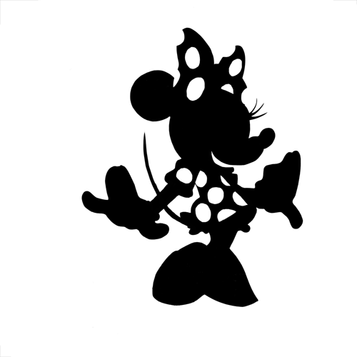Silhouetten answer: MINNIE MOUSE