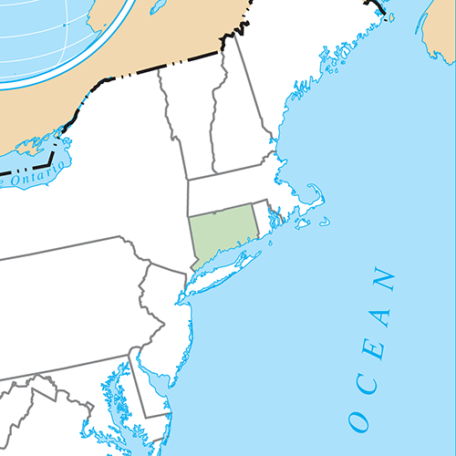 US Staaten answer: CONNECTICUT