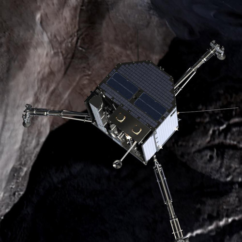 Weltall answer: PHILAE