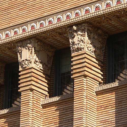 Architecture answer: PILASTERS