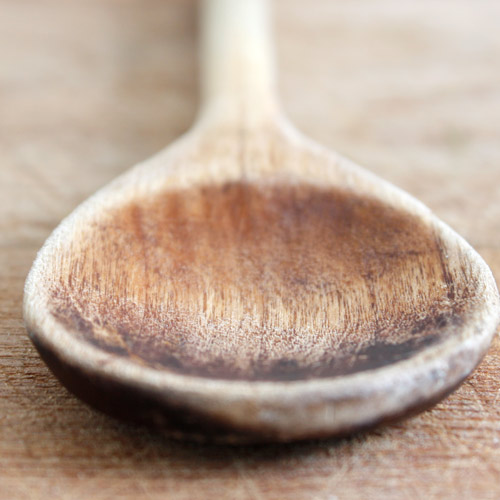 Cooking answer: WOODEN SPOON