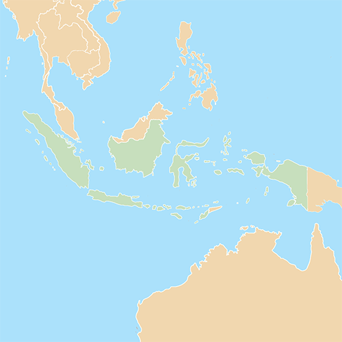 Countries answer: INDONESIA