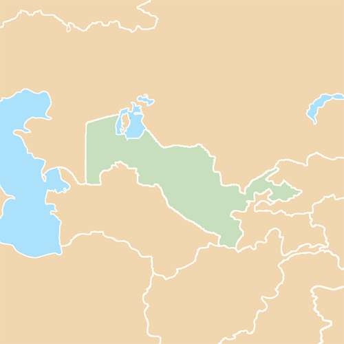 Countries answer: UZBEKISTAN