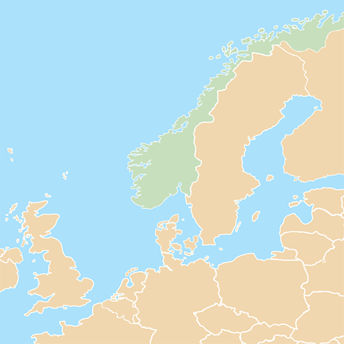 Countries answer: NORWAY