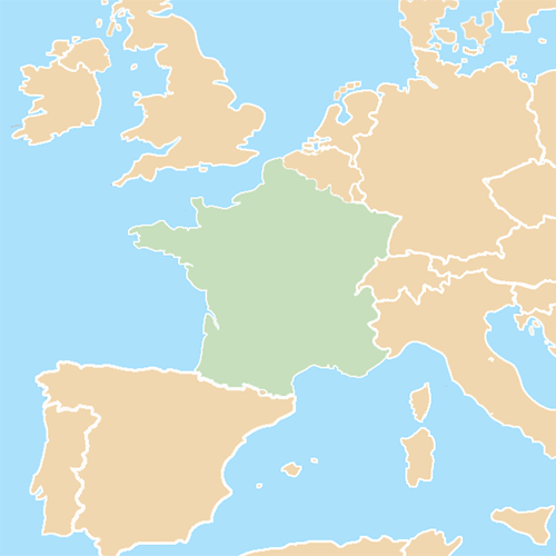 Countries answer: FRANCE