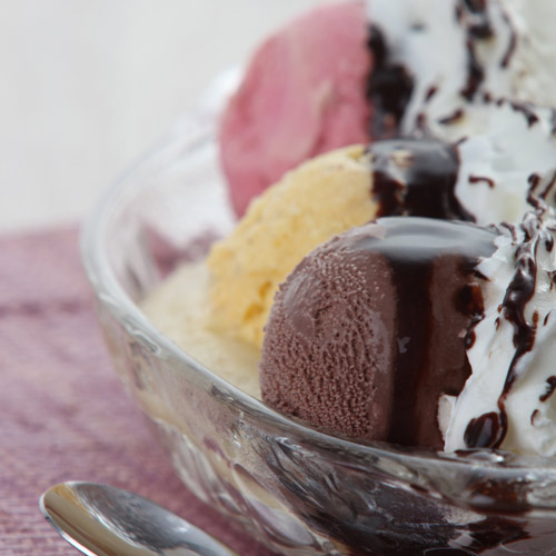 Desserts answer: ICE CREAM