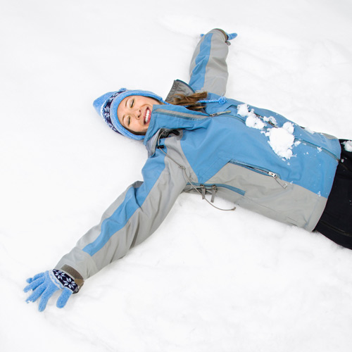 Experiences answer: MAKE A SNOW ANGEL
