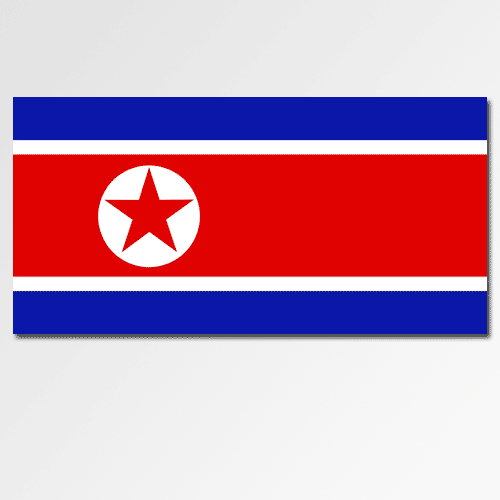 Flags answer: NORTH KOREA