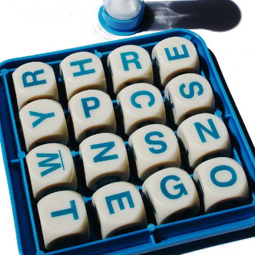 Games answer: BOGGLE