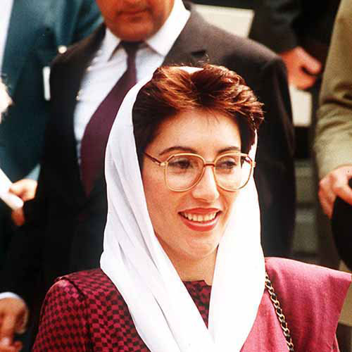 History answer: BENAZIR BHUTTO