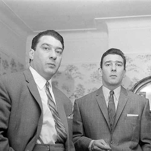 History answer: KRAY TWINS