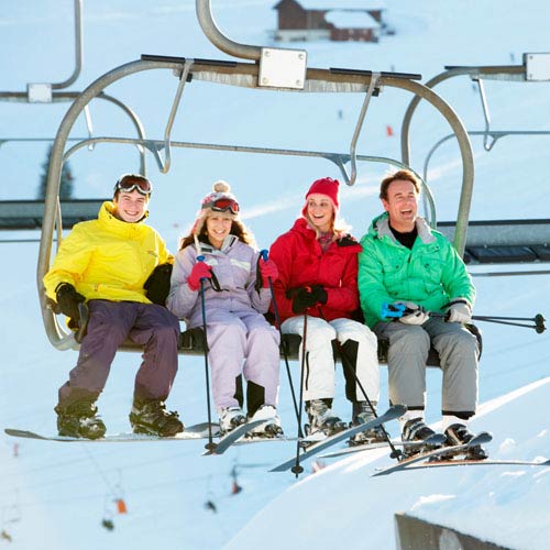 Holidays answer: CHAIR LIFT