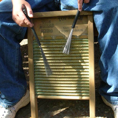 Instruments answer: WASHBOARD