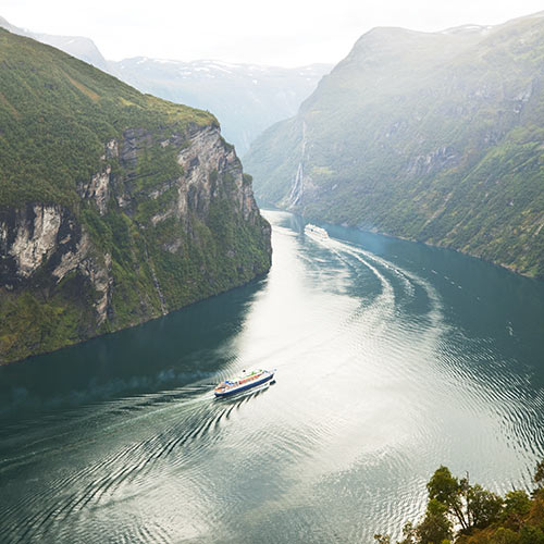 Nature answer: FJORD
