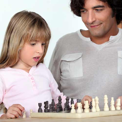 Parenting answer: CHESS MATCHES