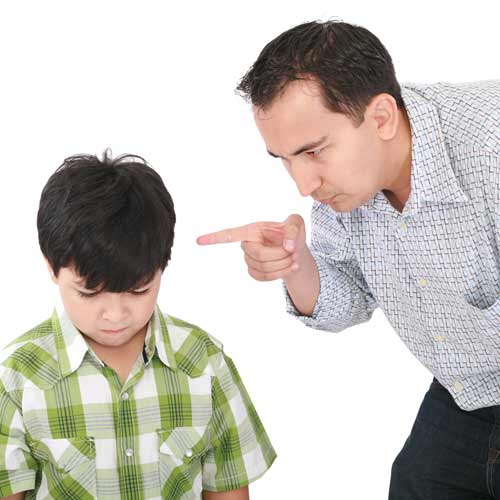 Parenting answer: SCOLDING
