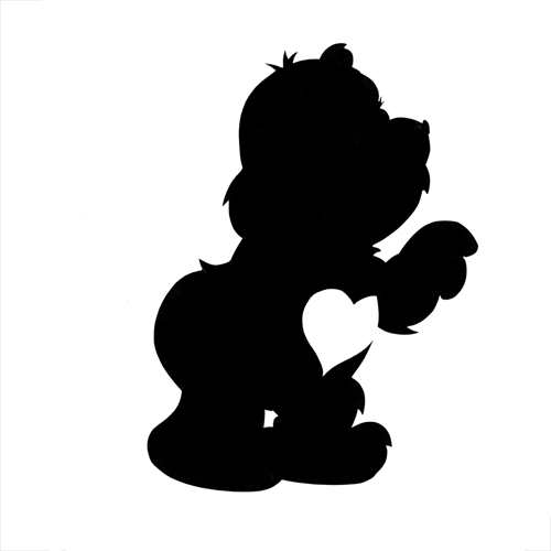 Silhouettes answer: CARE BEAR