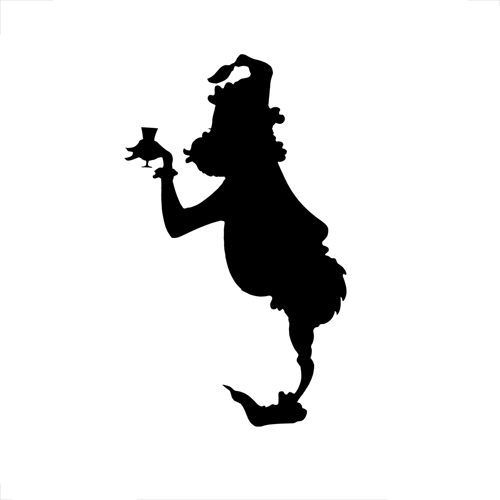 Silhouettes answer: GRINCH