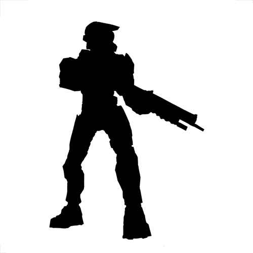 Silhouettes answer: MASTER CHIEF