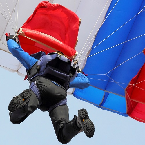 Sports answer: SKYDIVING