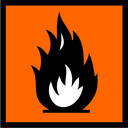 Symbols answer: FLAMMABLE