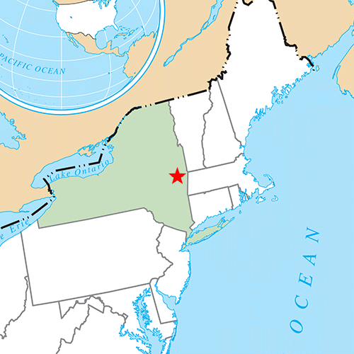 US States answer: ALBANY