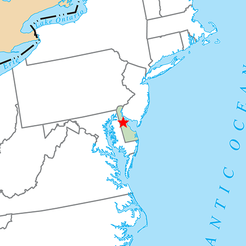 US States answer: DOVER