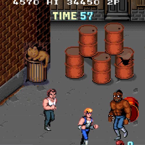 Video Games answer: DOUBLE DRAGON