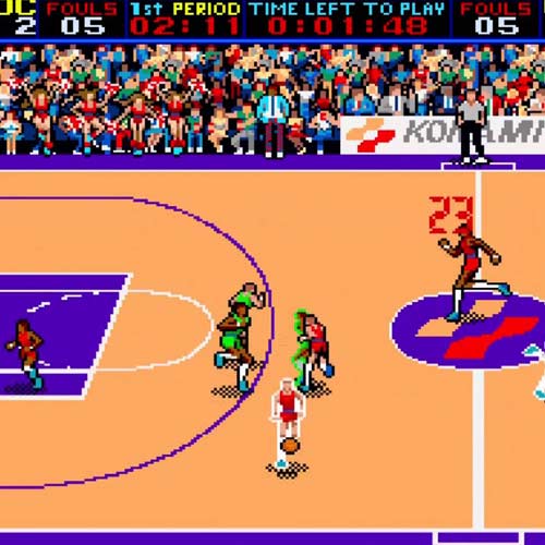 Video Games 2 answer: DOUBLE DRIBBLE