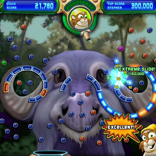 Video Games 2 answer: PEGGLE