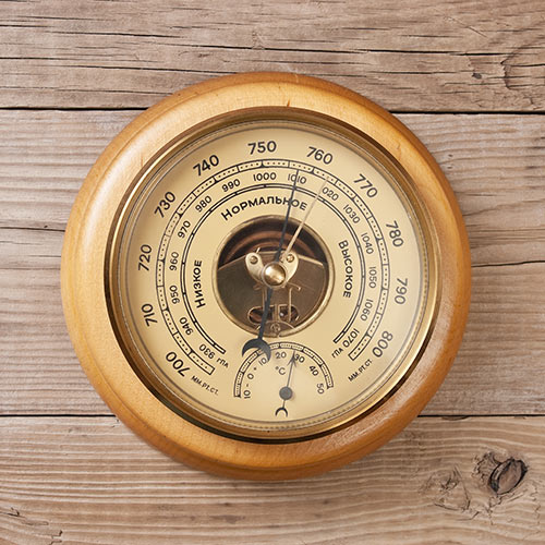 Weather answer: BAROMETER