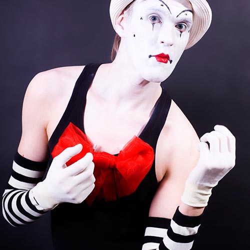 What Job? answer: MIME ARTIST
