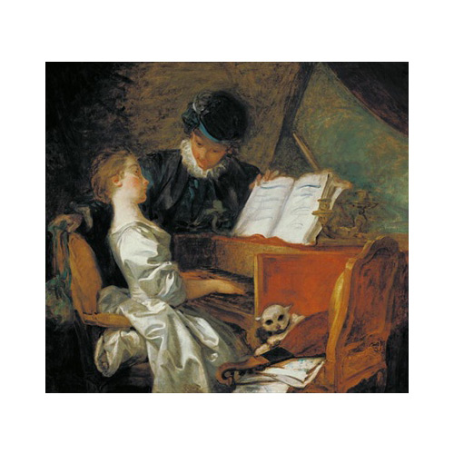 Art answer: THE MUSIC LESSON