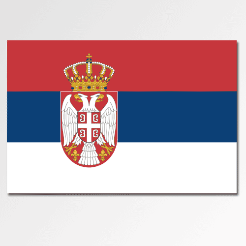 Banderas answer: SERBIA
