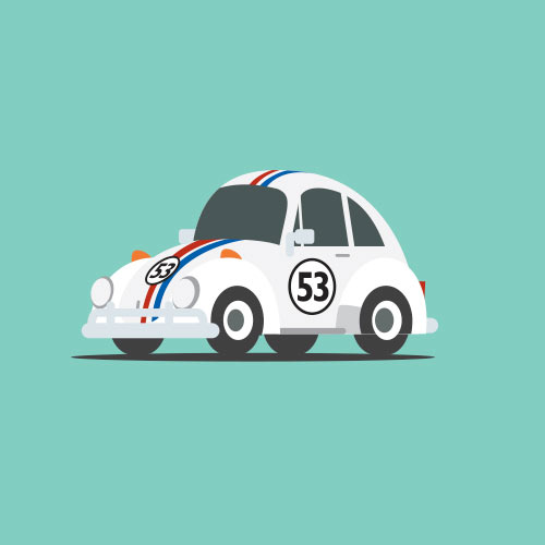Coches Famosos answer: HERBIE