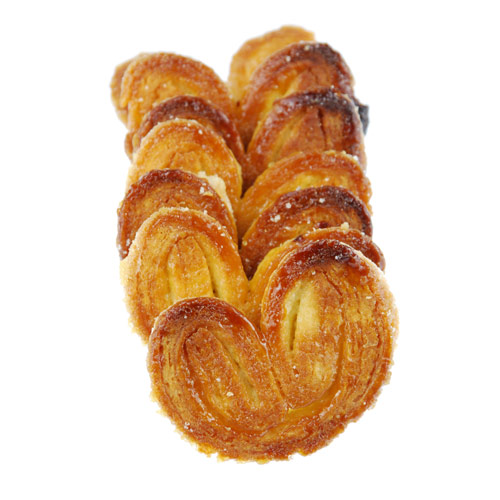Desserts answer: PALMIERS