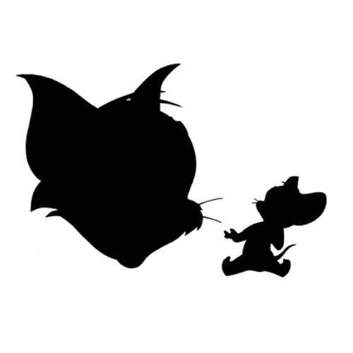 Silhouettes answer: TOM ET JERRY