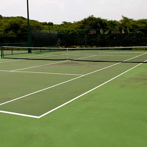Tennis answer: SURFACE DURE