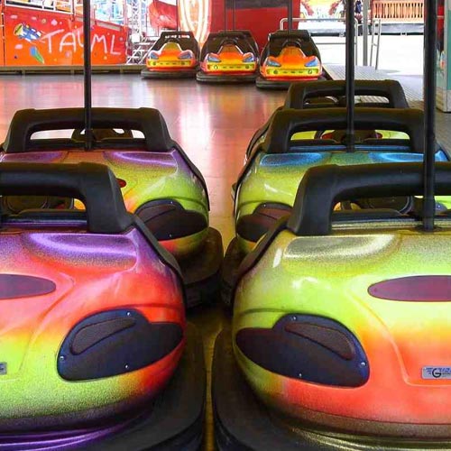 Transports answer: BUMPER CARS