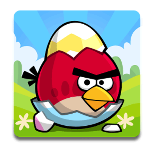 Loghi answer: ANGRY BIRDS