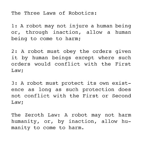 Books answer: I ROBOT