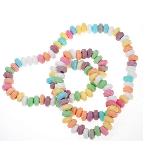 Candy answer: CANDY NECKLACE