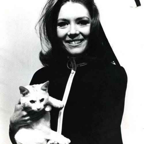 Cat Lovers answer: DIANA RIGG