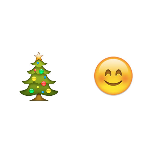 Christmas Emoji answer: CHRISTMAS CHEER