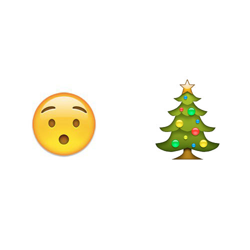 Christmas Emoji answer: O CHRISTMAS TREE