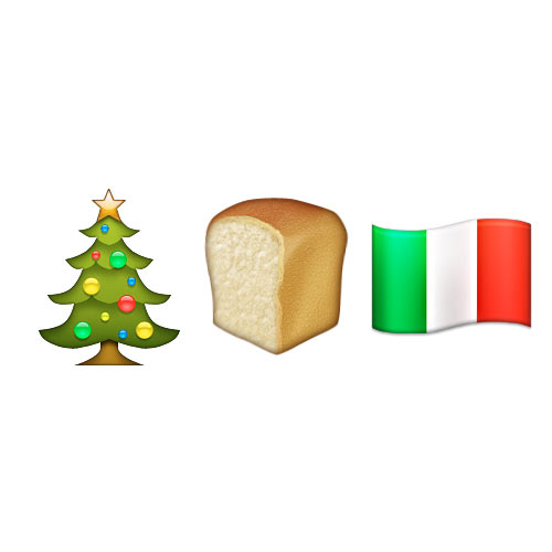 Christmas Emoji answer: PANETTONE