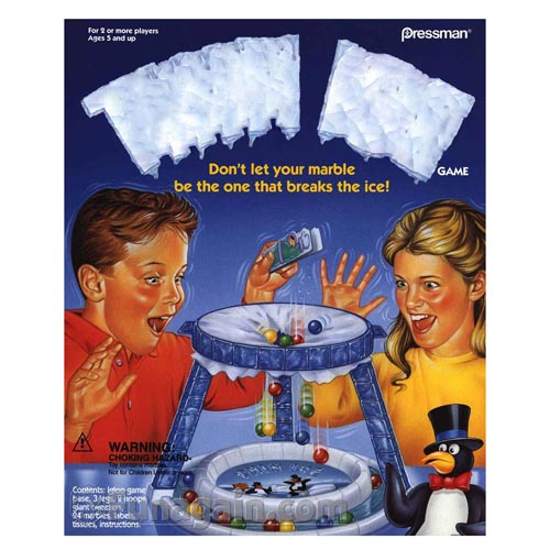 Classic Toys answer: THIN ICE