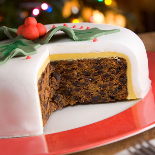 Desserts answer: CHRISTMAS CAKE