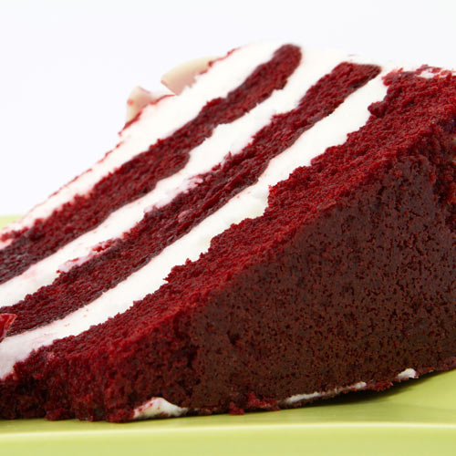 Desserts answer: RED VELVET CAKE